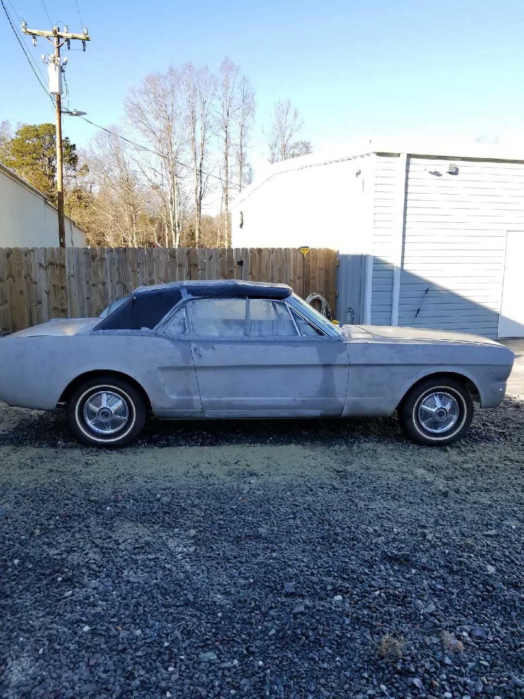 Mustang Sandblasted | Kernersville, NC | Keg’s Mobile Media Blasting