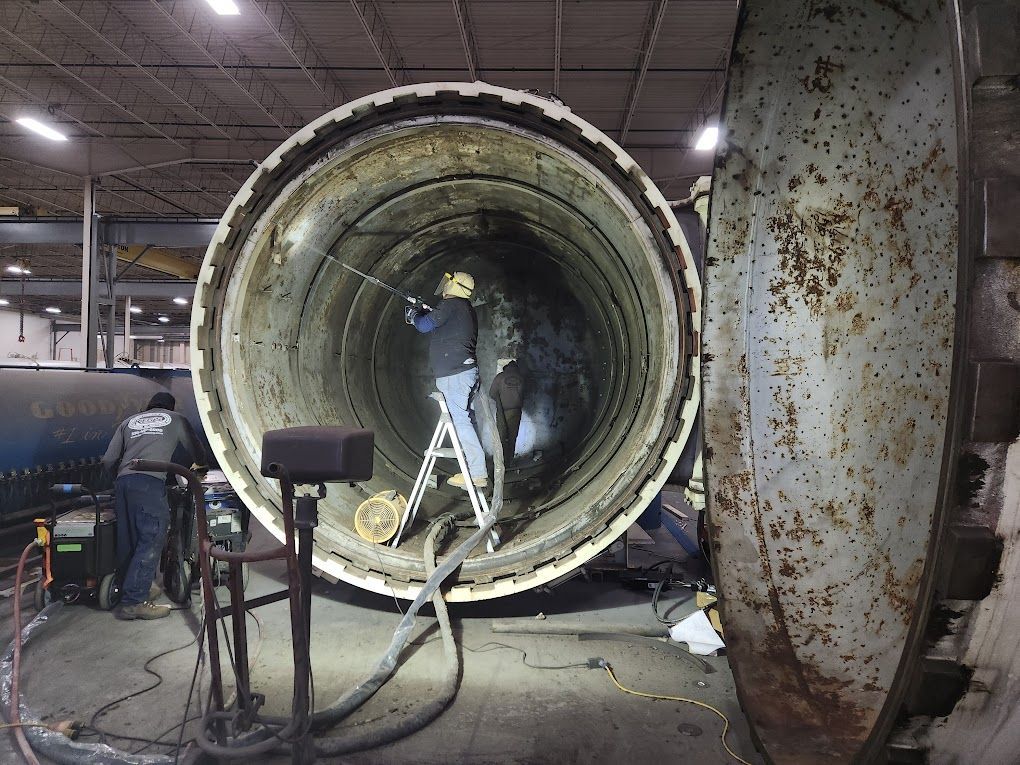 Dry Ice Blasting Autoclave | Kernersville, NC | Keg’s Mobile Media Blasting
