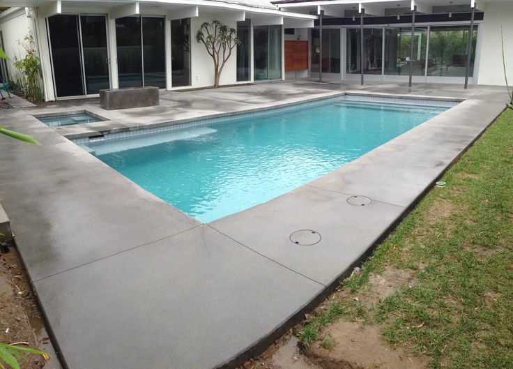 Sandblasted Pool Deck  | Kernersville, NC | Keg’s Mobile Media Blasting