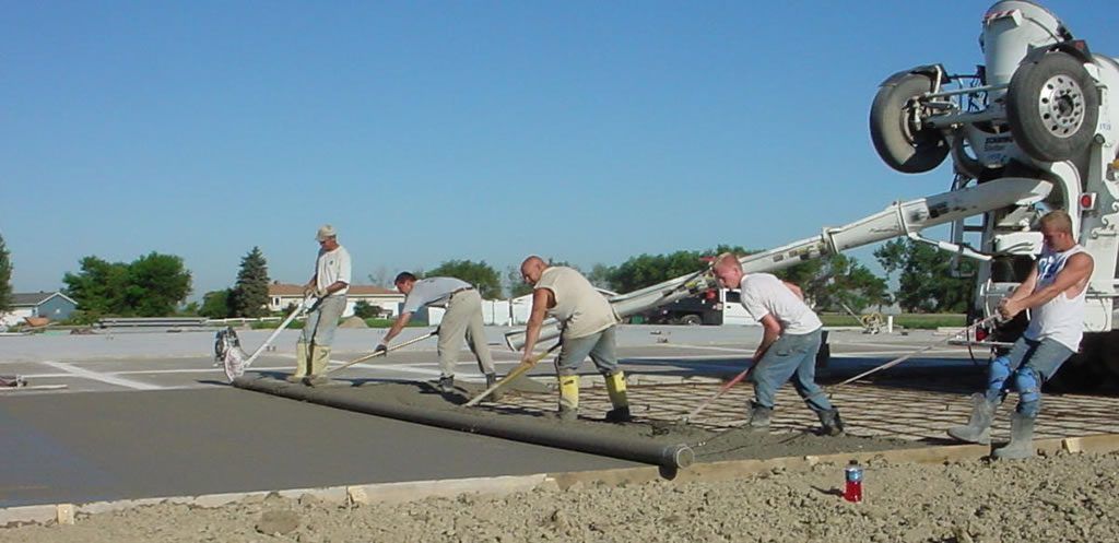Agricultural Concrete Slabbing — Moorhead, MN — Camrud Foss Concrete Const. Inc.