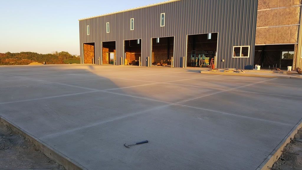 Commercial Concrete Slab — Moorhead, MN — Camrud Foss Concrete Const. Inc.