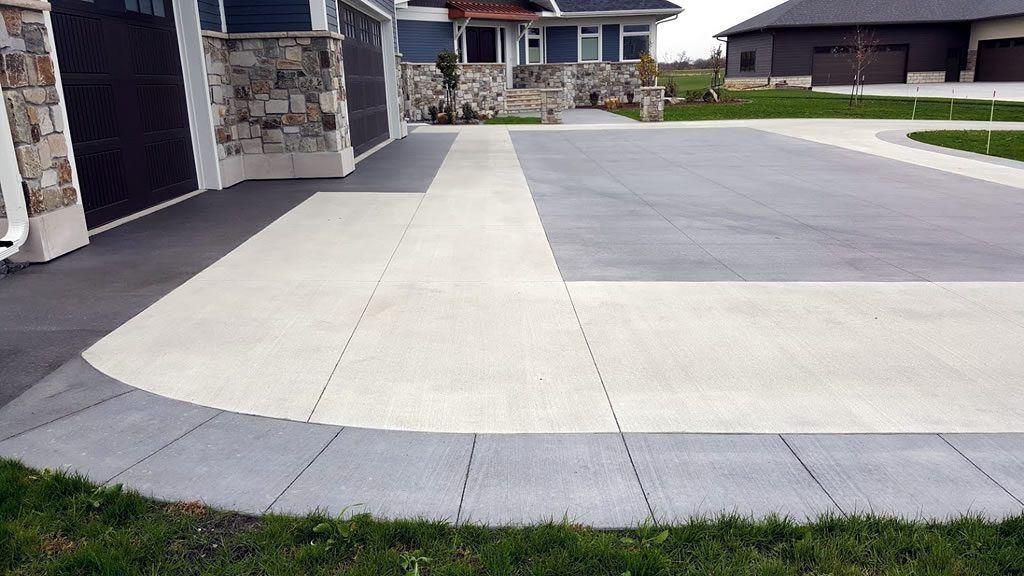 Concrete Driveway — Moorhead, MN — Camrud Foss Concrete Const. Inc.