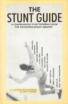 The Stunt Guide was the premier source of information pertaining to the Motion Picture Stunt Industry from the mid 80's to the early 90's. These books are a must-have for any stunt performer's or action film maker's library. These out of print collectible books are a wonderful time capsule of the industry and a tribute to the pioneers who have shaped today's stunt community. Choose the signed option if you would like to receive a copy signed by the author and publisher John Cann.