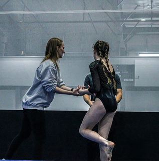 competitive gymnastics class