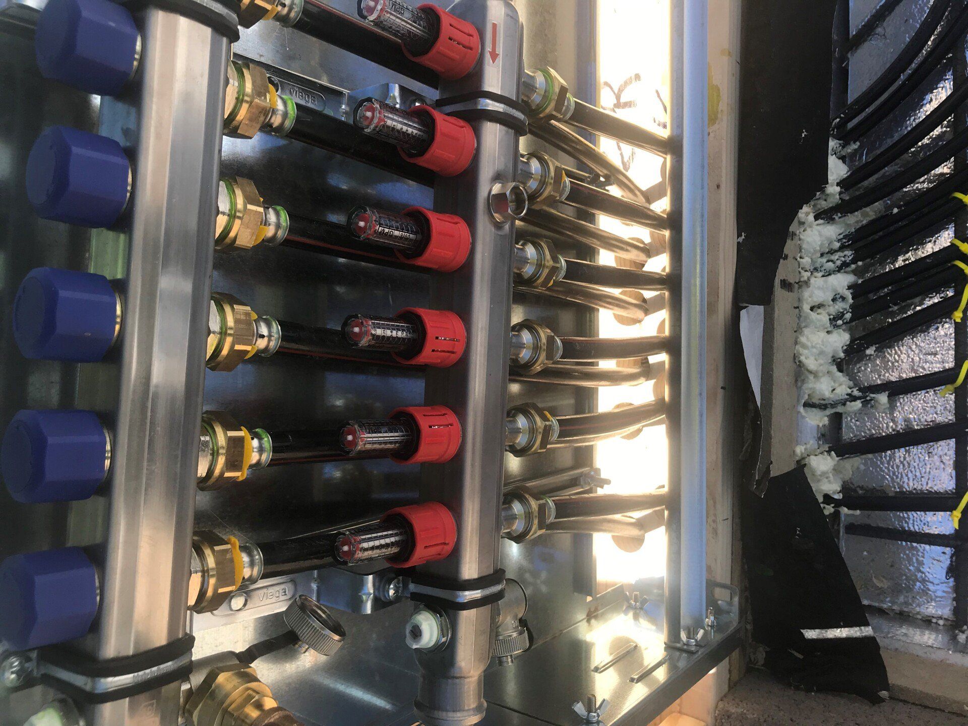 Water Heater New Pipes — Phoenix, AZ — Blue Plumbing LLC