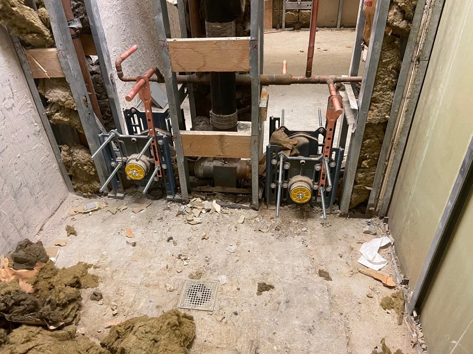 Remodeling In Progress — Phoenix, AZ — Blue Plumbing LLC