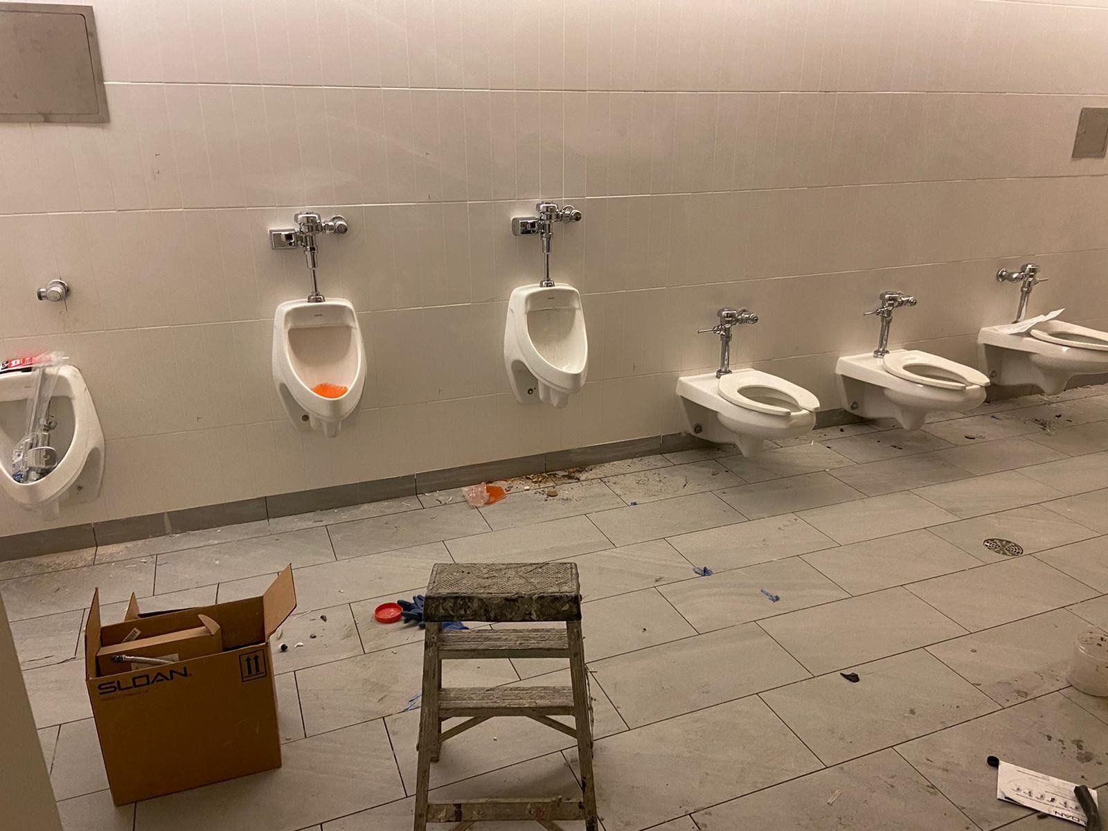 Public Toilet — Phoenix, AZ — Blue Plumbing LLC