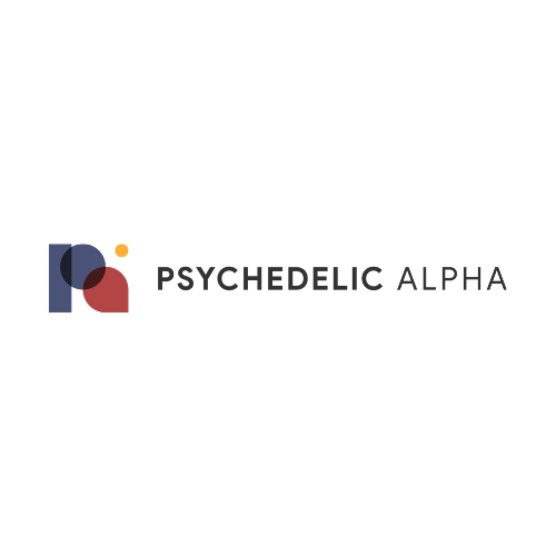 It is a logo for a company called psychedelic alpha.