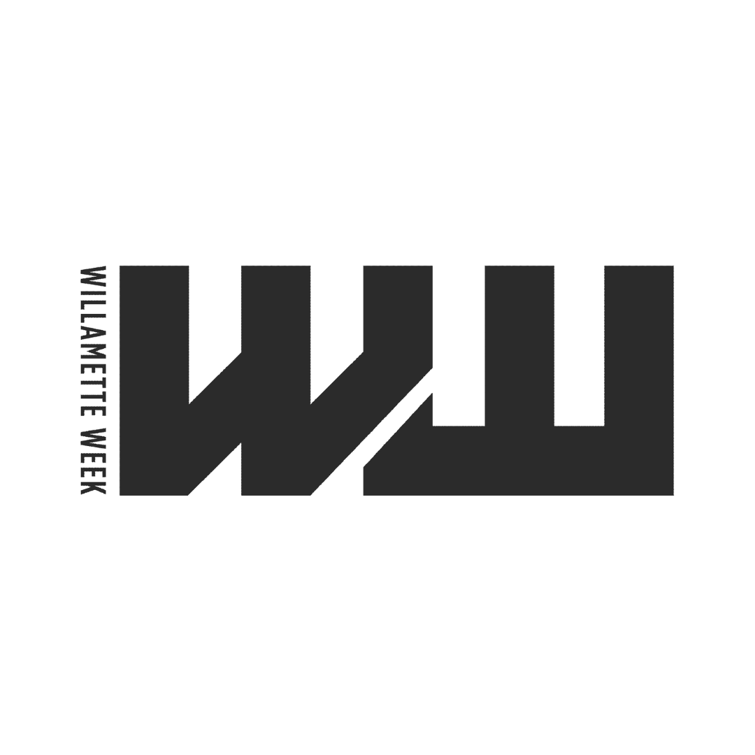 A black and white logo for willamette week