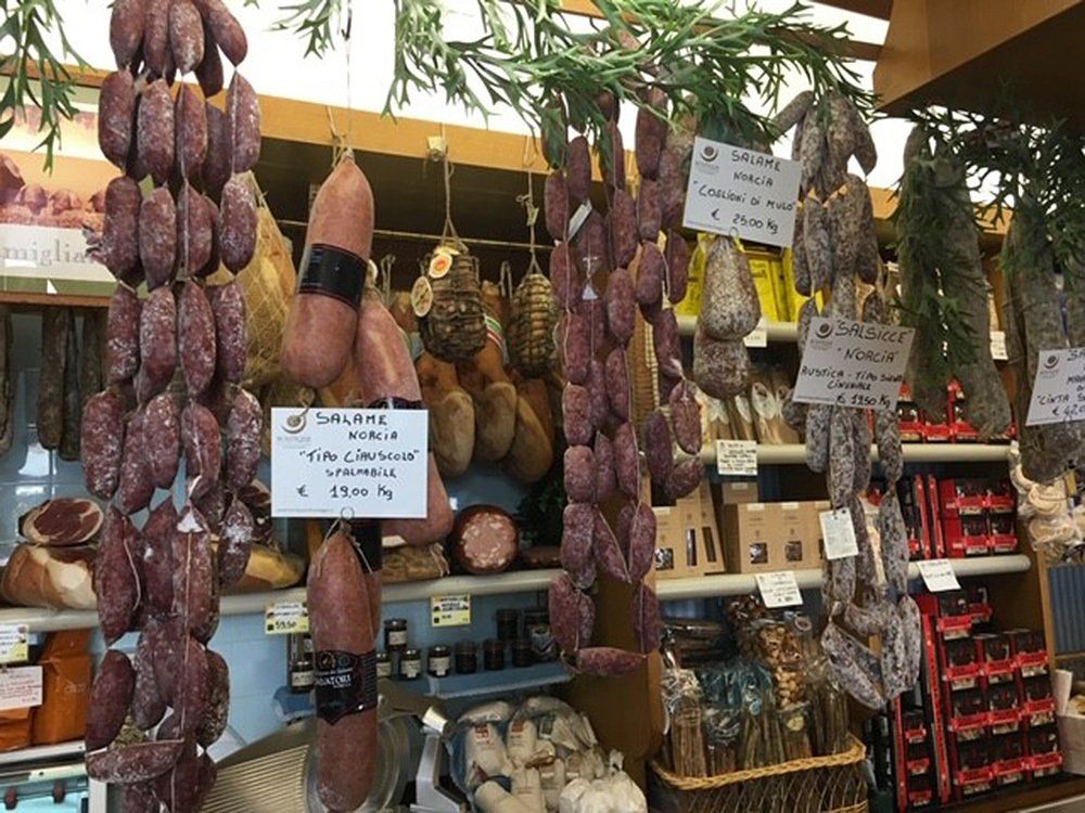 Selezione di salumi nazionali