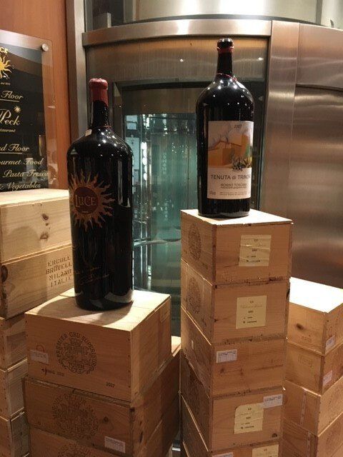 Vini pregiati in confezione