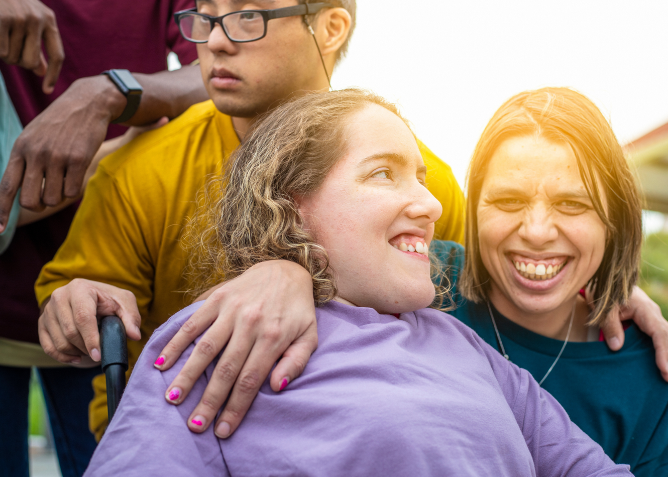 Many people with serious disabilities