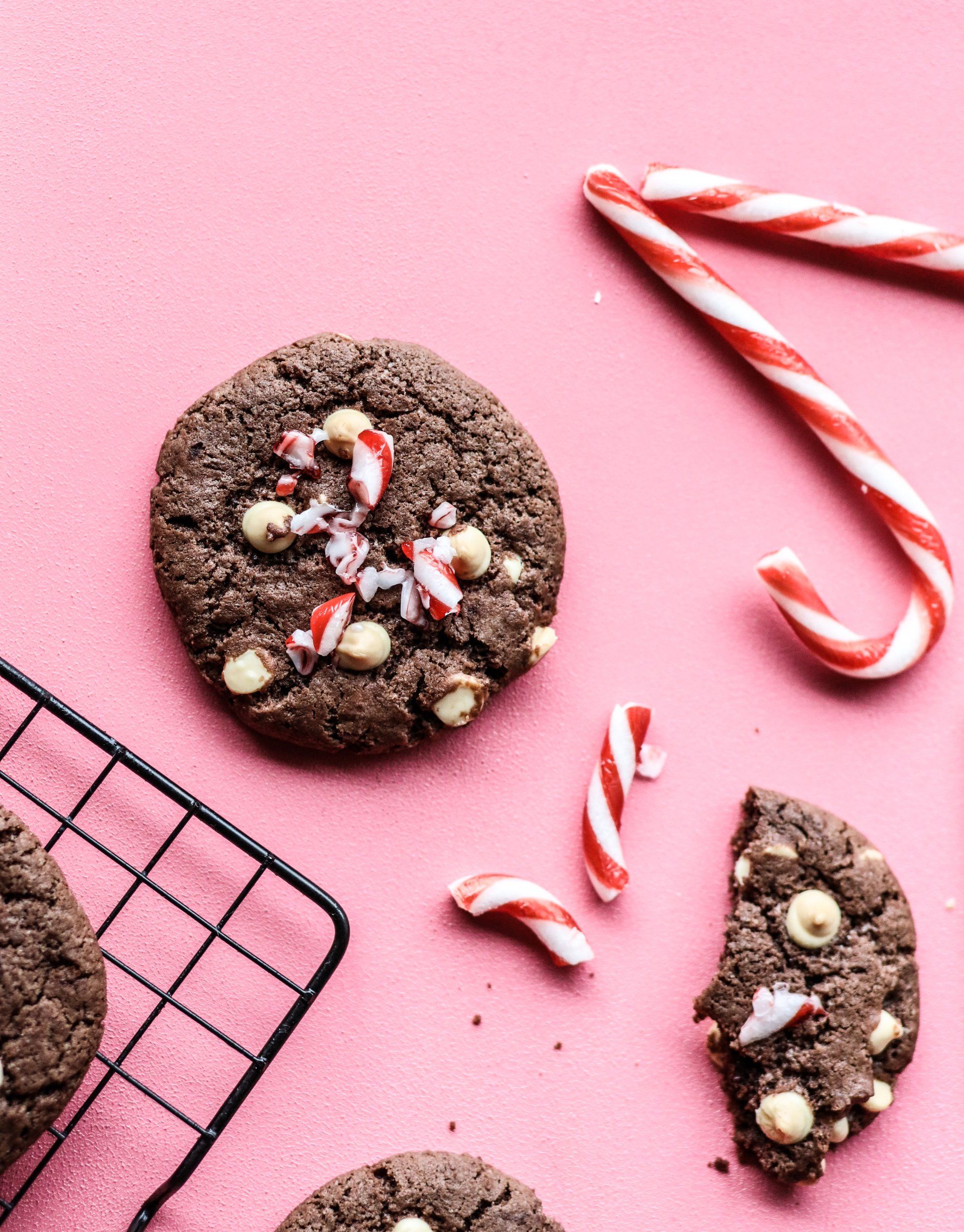White Chocolate Peppermint Cookies Recipe