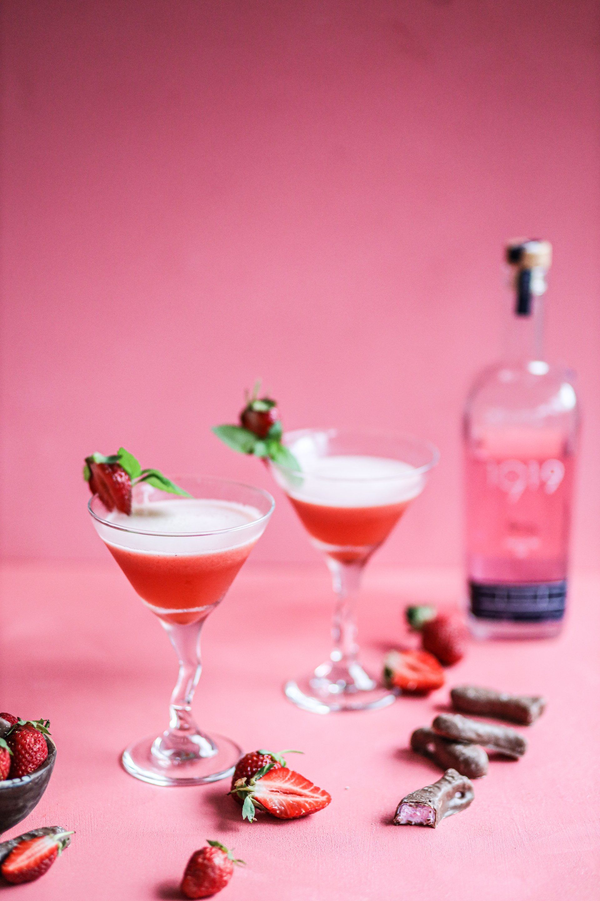 Strawberry Chocolate Cocktail