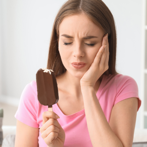 Why do my teeth hurt when I eat sweet foods?