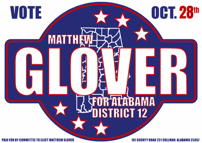 Political sign: 