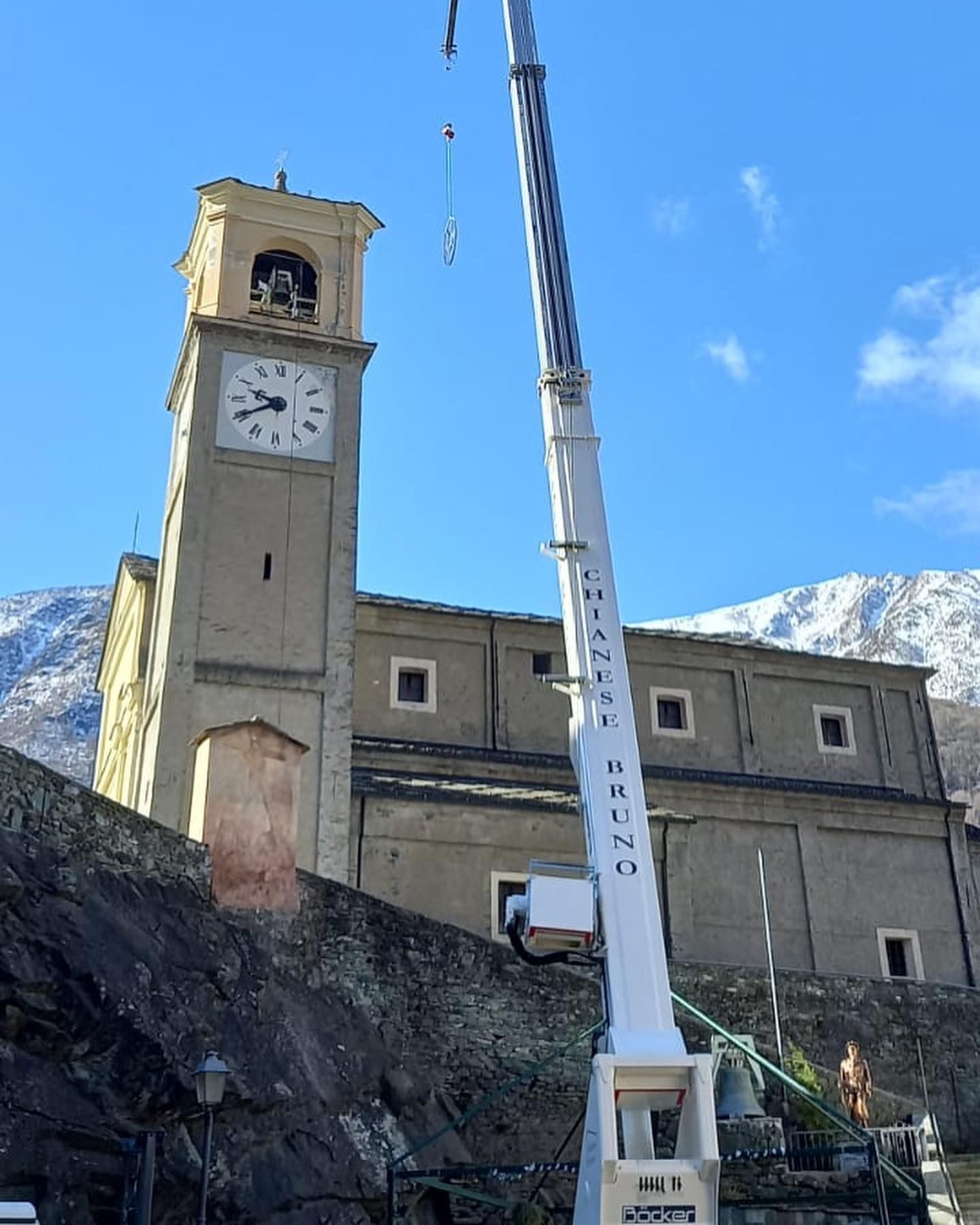 sostituzione campana campanile