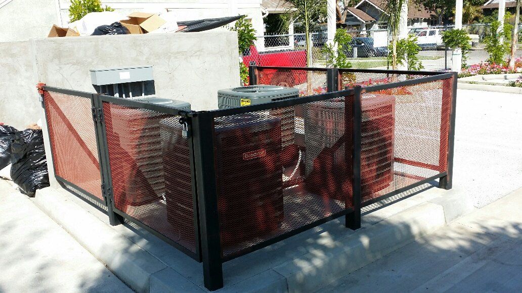 Security fence — Commercial Metal Fabrication in Anaheim CA