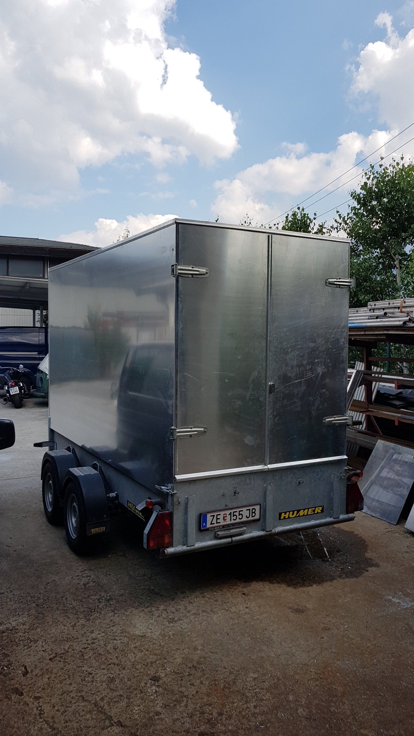 Anhänger Aufbau Alu