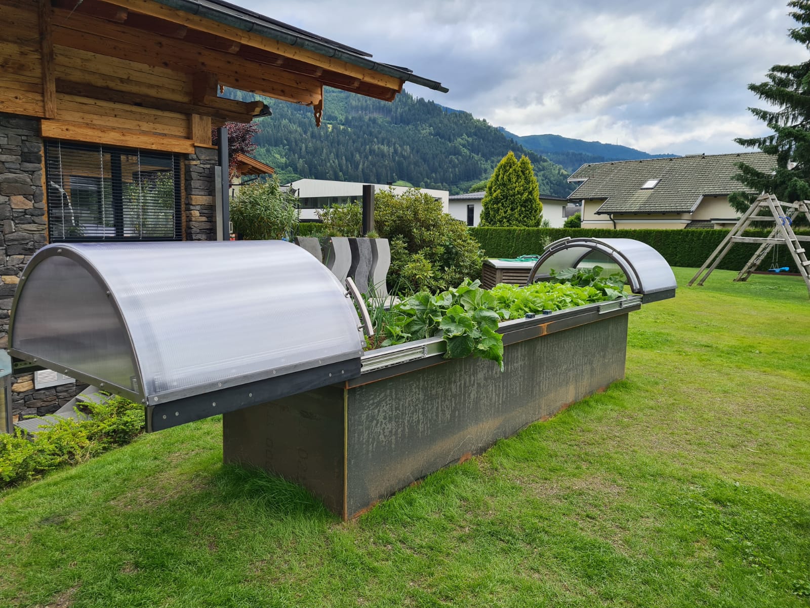 Projektfoto Hochbeet