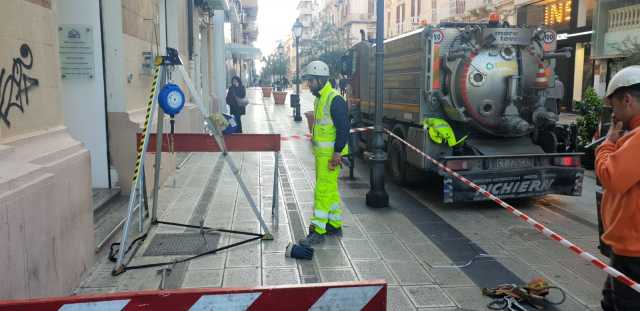 intervento su strada