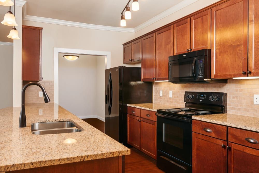 Kitchen at Marquis Cross Mountain in San Antonio, TX.