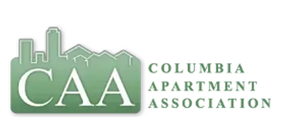 The logo for the columbia apartment association