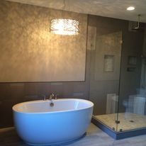 Safety Rails And Acrylic Shower — Laotto, IN — BathMan Bath Remodeling