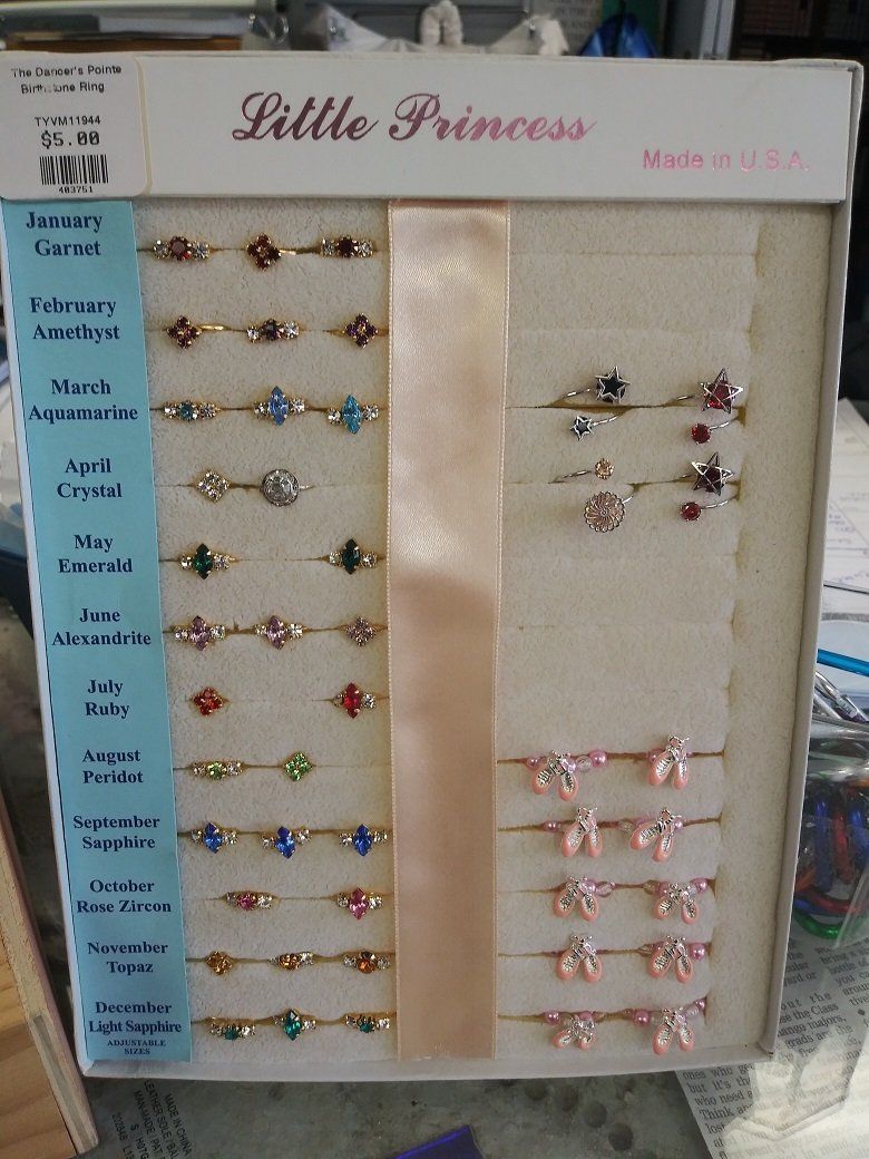 Rings - Birthstone - Little Princess - Gemstone - Jewelry — Hummelstown, PA — The Dancer's Pointe
