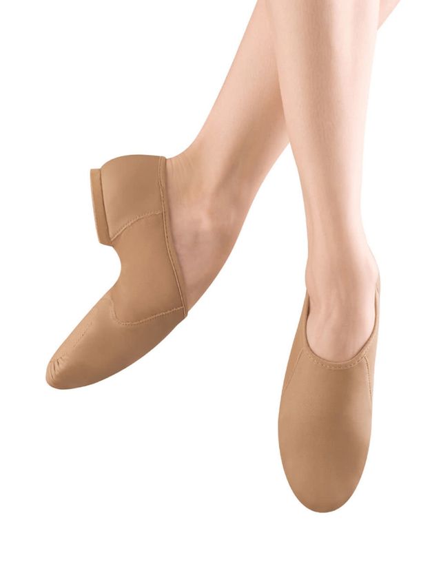 Theatrical Pink Bloch Performa Stretch Canvas Girls Ballet Flat – The Stage  Shop