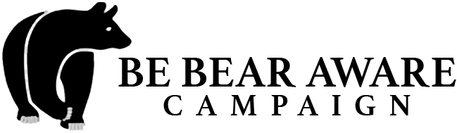 Be Bear Aware Campaign Be Bear Aware Campaign