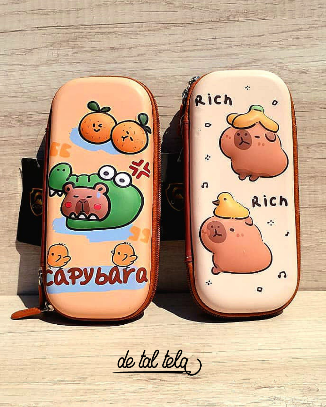 CARTUCHERA CAPIVARA RIGIDA