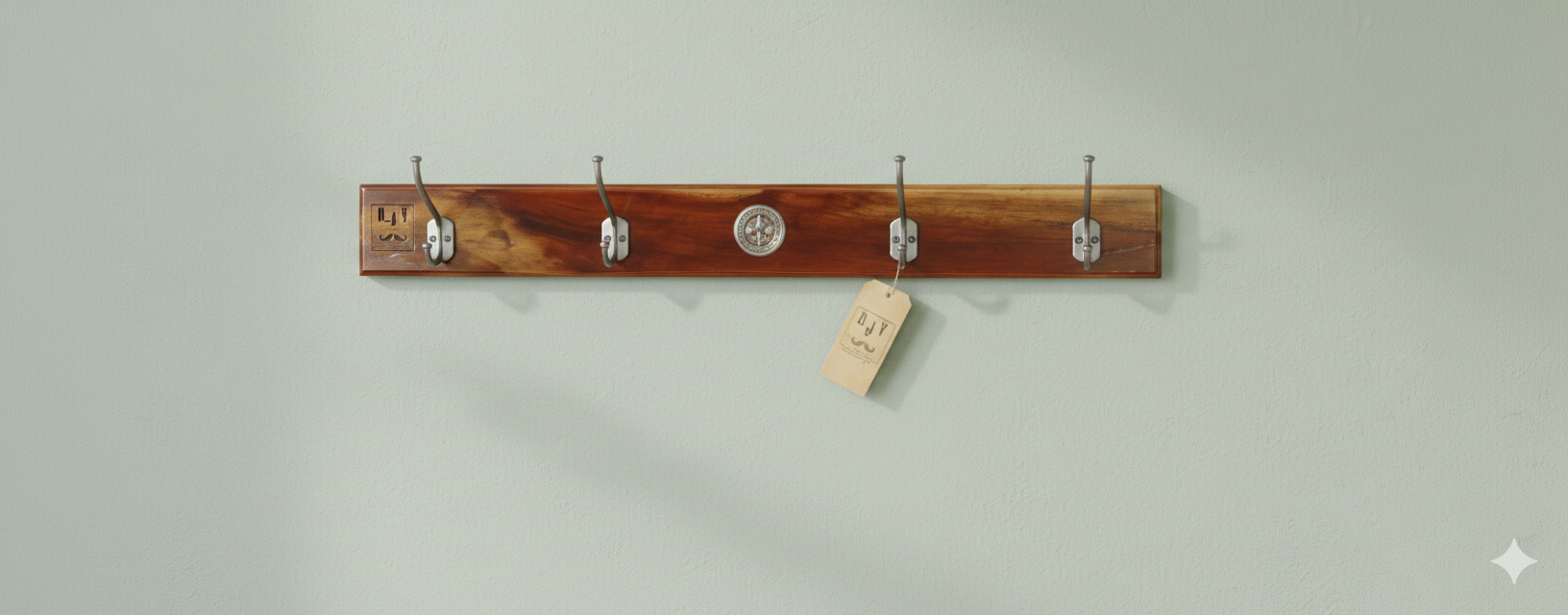 COLGADOR DE ABRIGOS - FLOR DE LIZ.