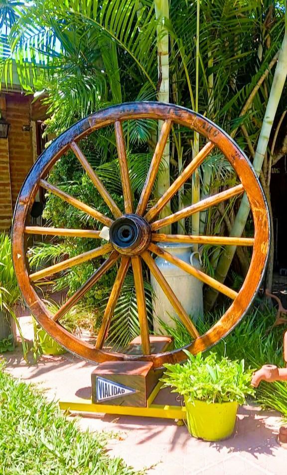 RUEDA DE CARRUAJE VIALIDAD