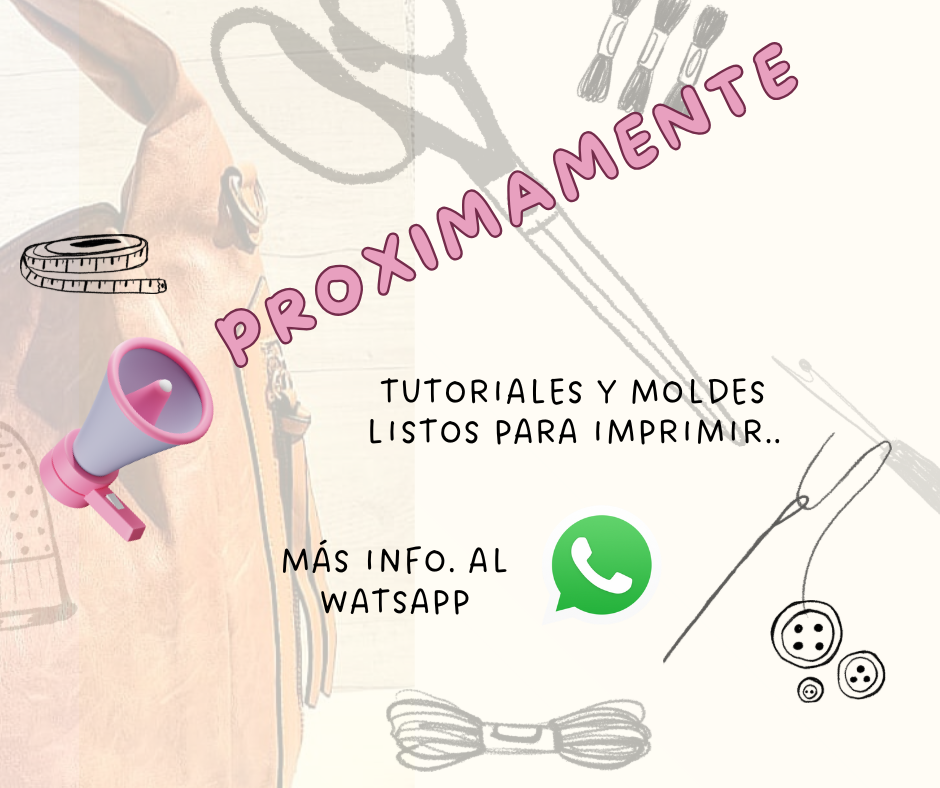 PROXIMAMENTE ...CURSOS, TUTORIALES Y MOLDES IMPRIMIBLES