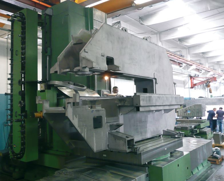 interior view of our metalwork workshop