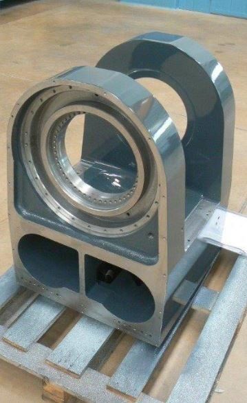 steel and cast iron components