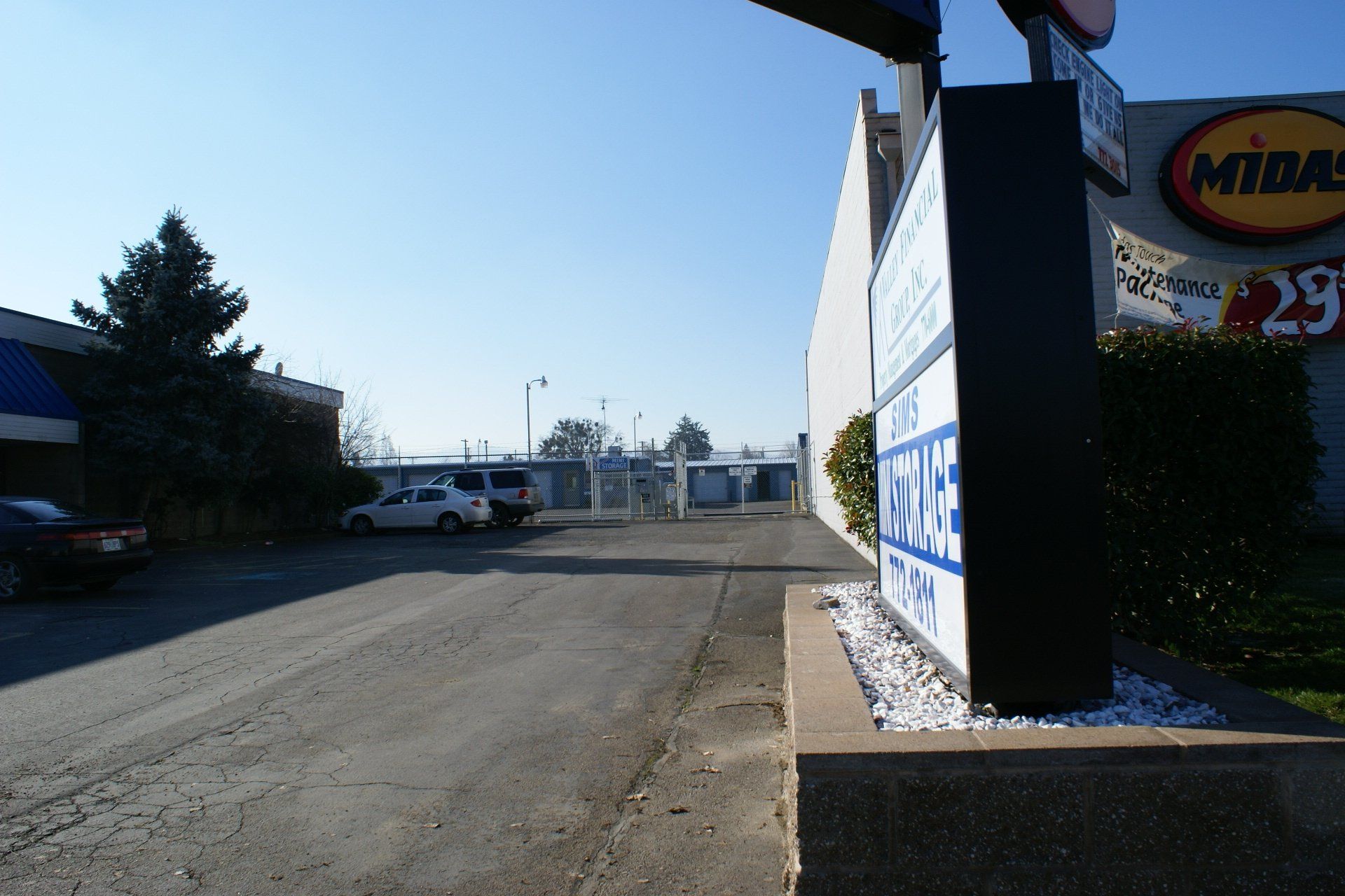 Outside of Sims Self Storage, LLC | Medford, OR | Sims Self Storage, LLC