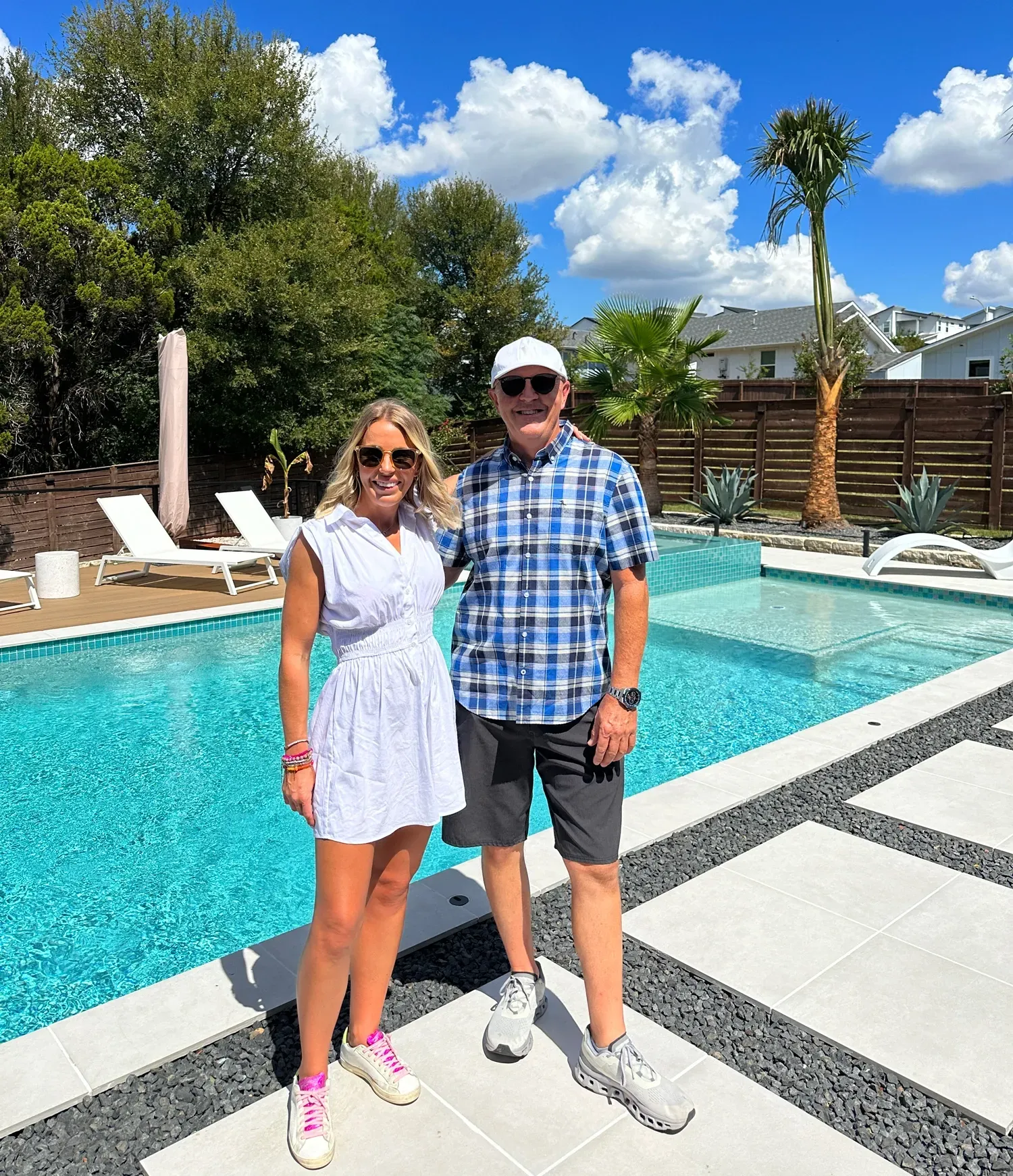 Lexi and Bill Darnell of Darnell Pool Design and Construction
