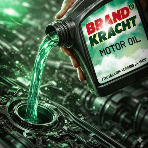 Brandkracht Media reclame motor olie