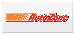 The autozone logo is on a white background.
