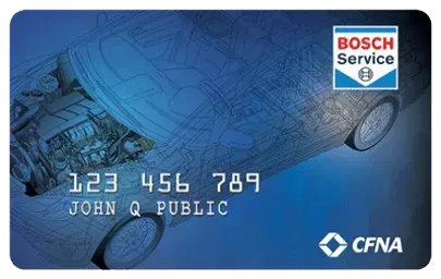 Bosch Credit Card | Gold Wing Motors
