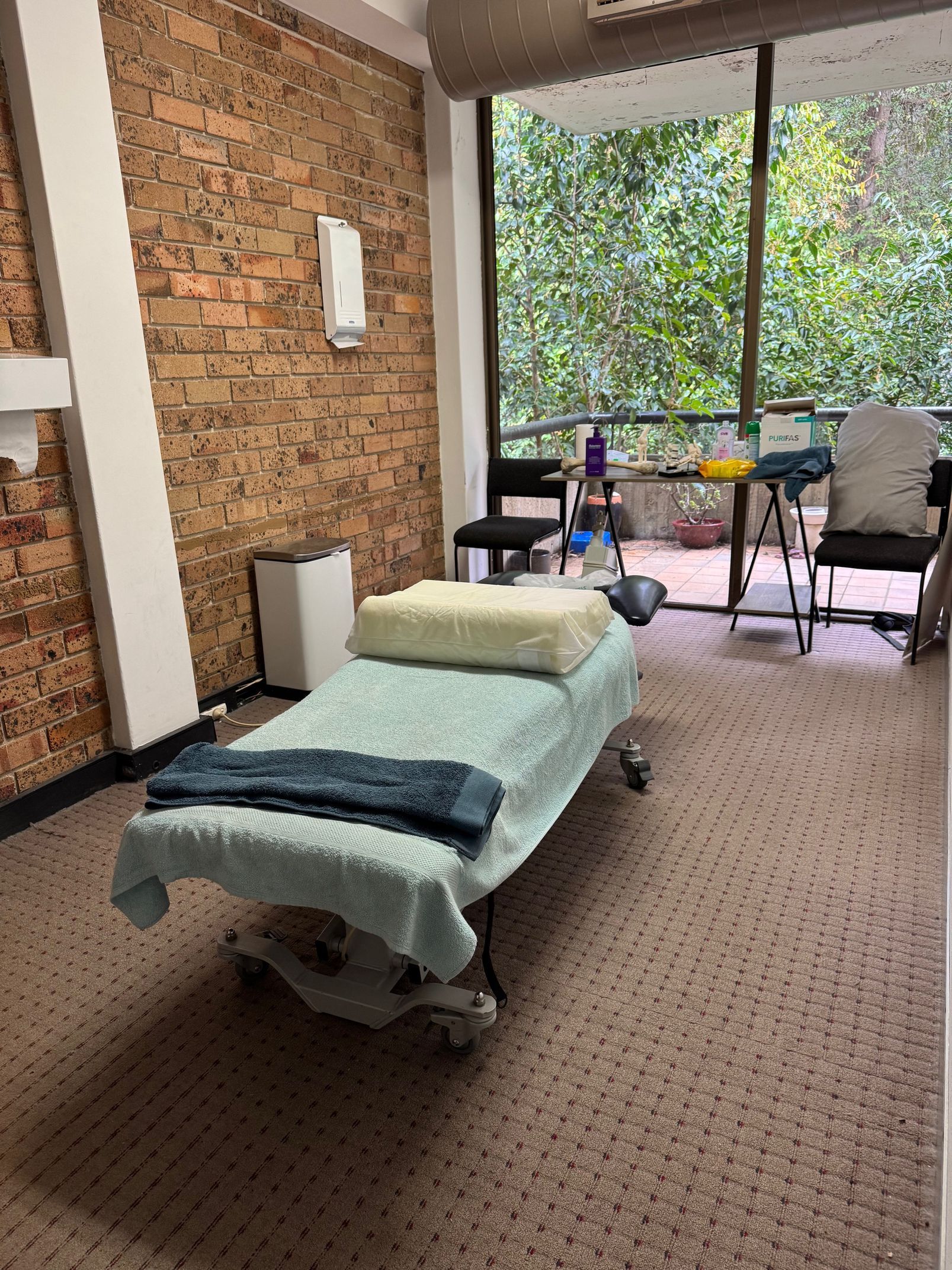 Treatment room at clinic — Spinal Symmetry In Pymble, NSW