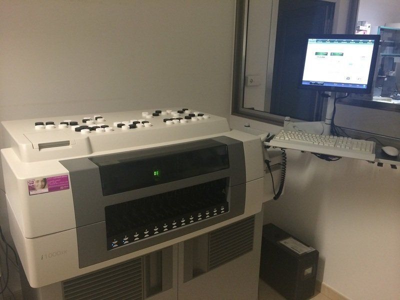 macchina per analisi di laboratorio