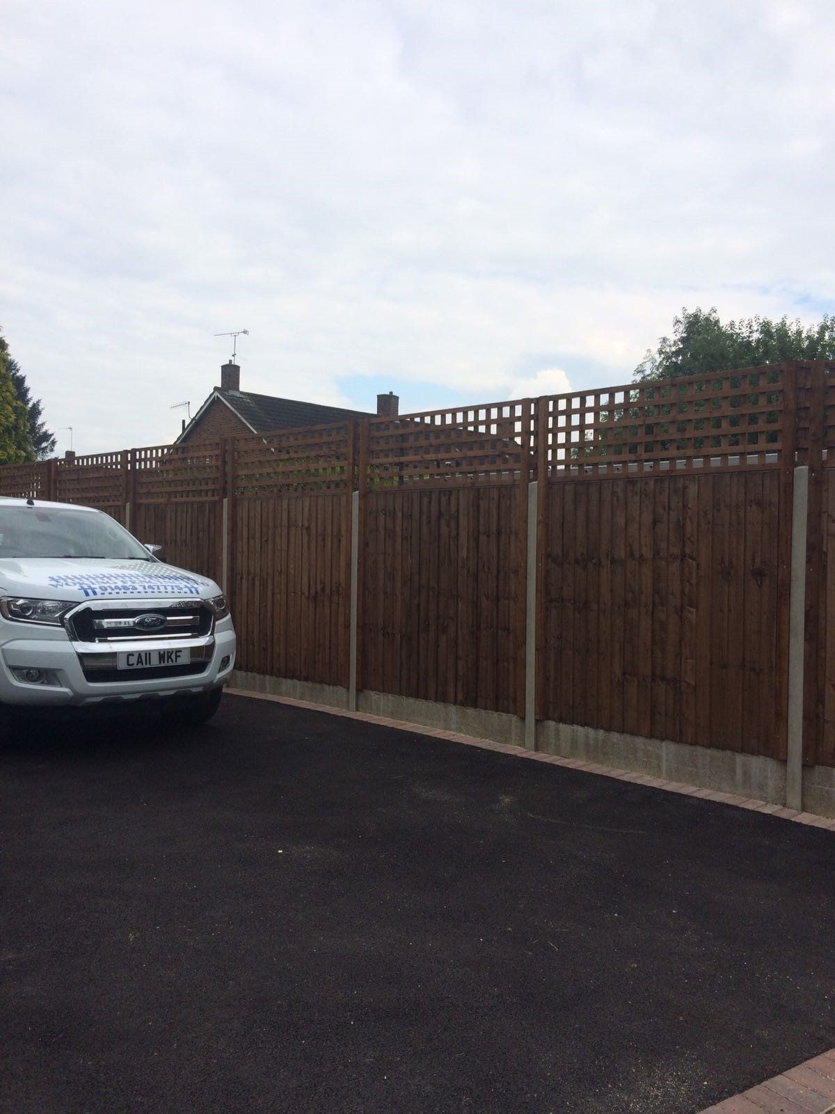trellis fence installed by the experts