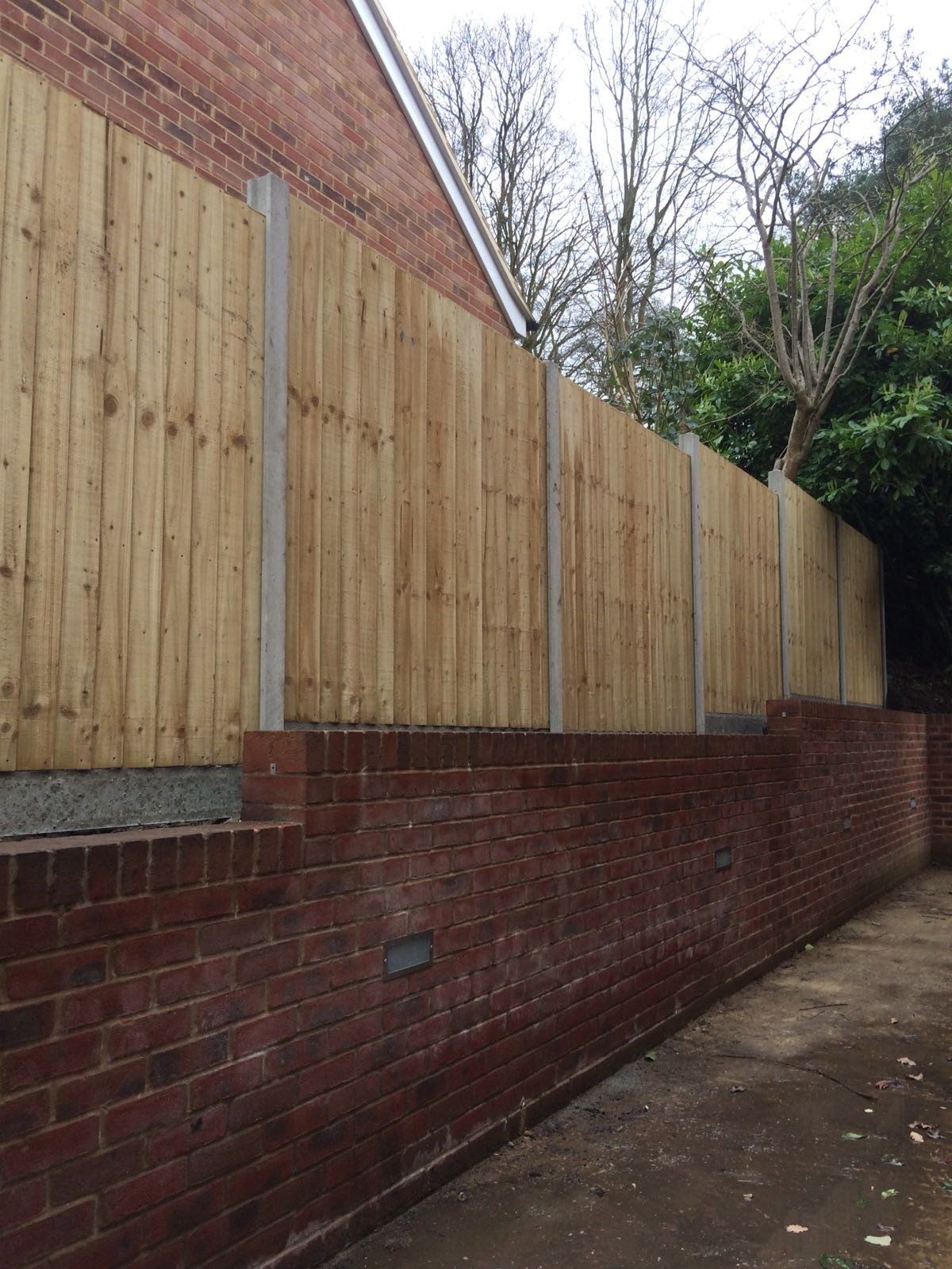 closeboard fencing for garden security