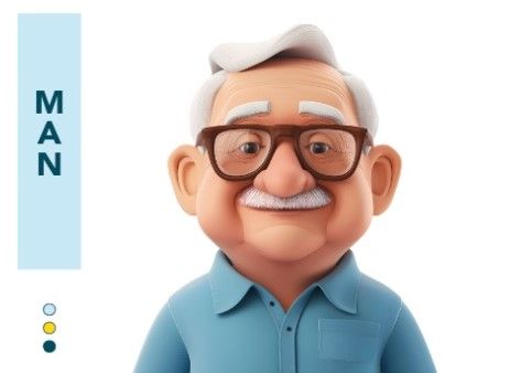 occhiali da vista per i signori