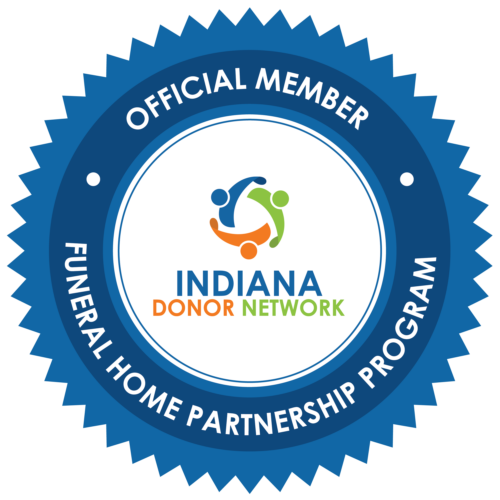 Indiana Donor Network-Official Member Funeral Home Partnership Program Logo