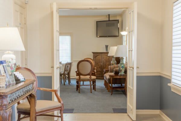 Multiple photos of interior and exterior facilities of Flanner Buchanan Zionsville Location in Zionsville, IN