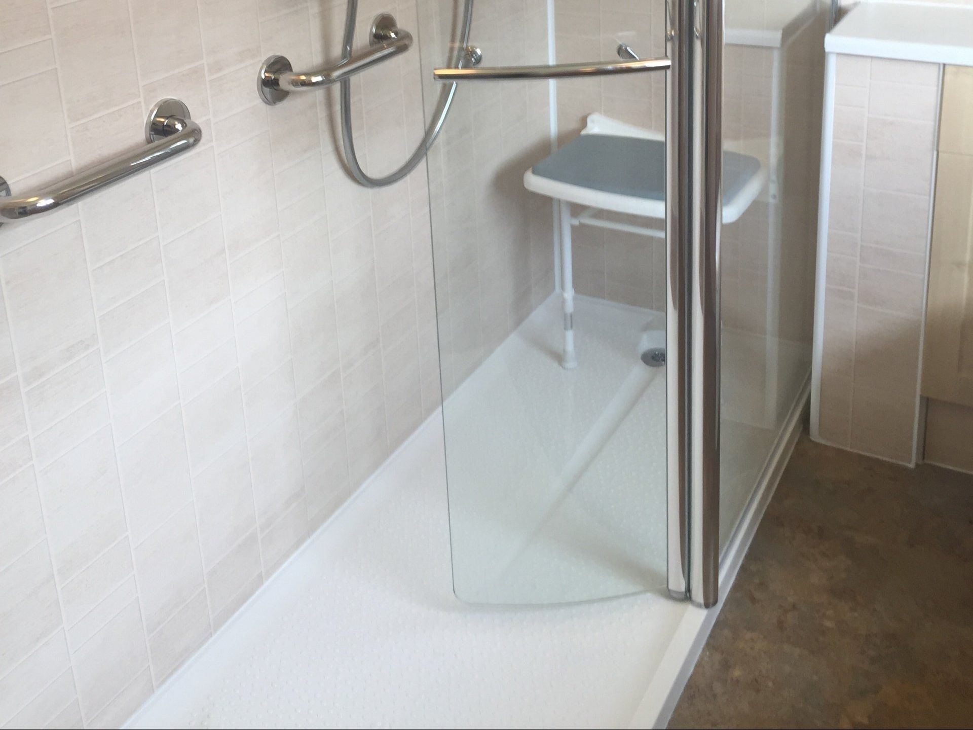 Easy access showers AJT Showers Ltd